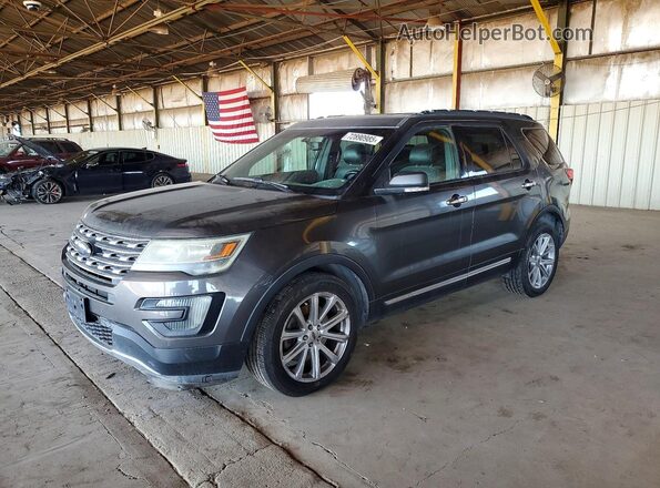 1FM5K7F83GGB64121 2016 FORD FORD EXPLORER Gray 