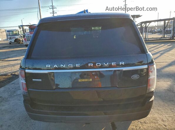 SALGS5RE3JA382954 2018 LAND ROVER RANGE ROVER Black 