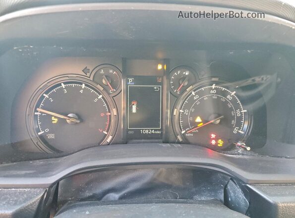 JTENU5JR1R6241401 2024 TOYOTA 4RUNNER Gray უკანა სავარძლების ხედი
