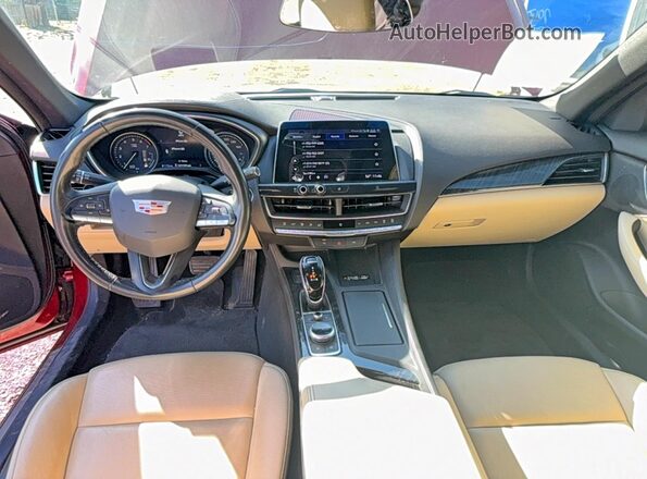 1G6DN5RK7L0139750 2020 CADILLAC CT5 Красный 