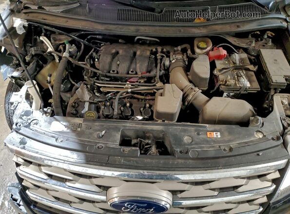 1FM5K8D83JGC04021 2018 FORD FORD EXPLORER Black Вид підкапотного простору