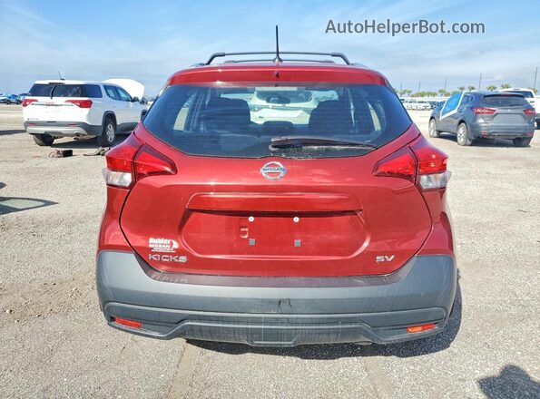 3N1CP5CU6JL538472 2018 NISSAN KICKS Red Front interior view