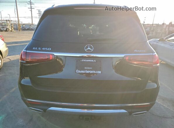 4JGFF5KE8LA155176 2020 MERCEDES-BENZ GLS Black Вид салону спереду