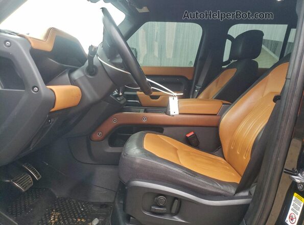 SALEXERU0M2049481 2021 LAND ROVER DEFENDER Black წინა პანელის ხედი