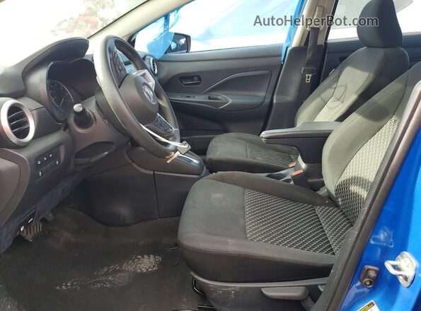 3N1CN8DV3NL825935 2022 NISSAN VERSA Blue Dashboard view