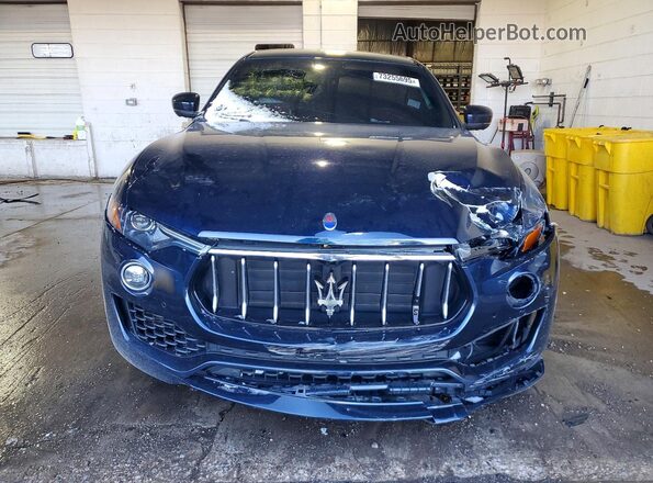 ZN661XUA2KX323641 2019 MASERATI LEVANTE Blue Vista trasera