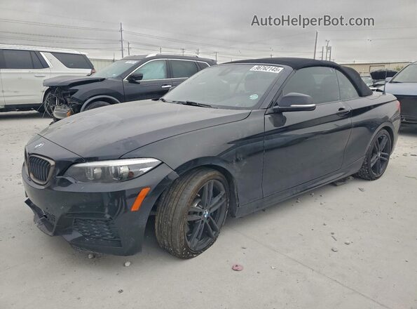 WBA2N1C00L7D92694 2020 BMW M2 Черный Задняя левая четверть