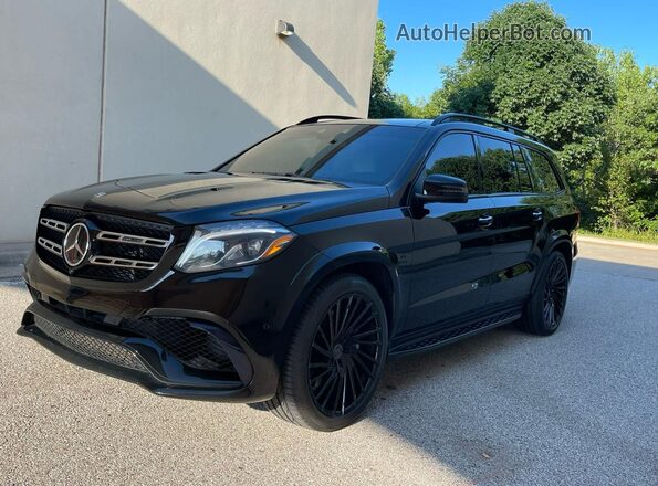 4JGDF7FE1KB235179 2019 MERCEDES-BENZ GLS-CLASS Black Tył prawy