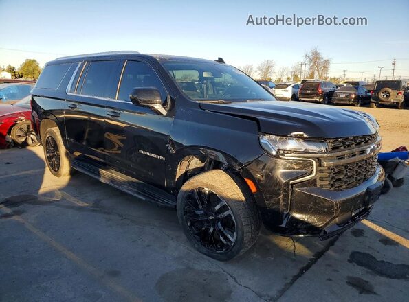 1GNSCCKD1MR143579 2021 CHEVROLET SUBURBAN Black Widok z przodu