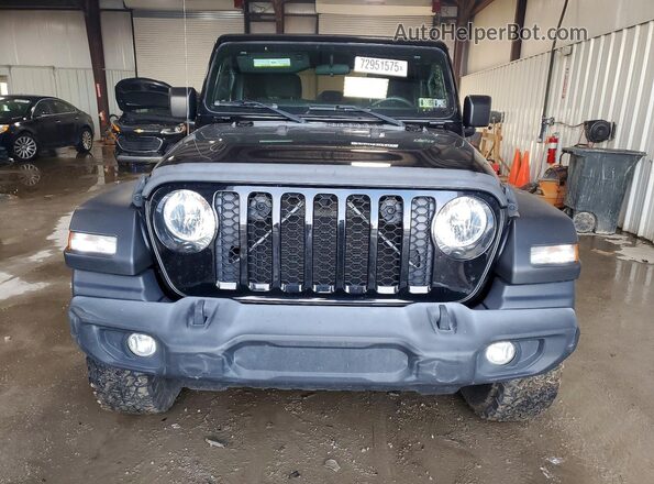 1C6JJTAG4LL120571 2020 JEEP GLADIATOR Black Вид ззаду