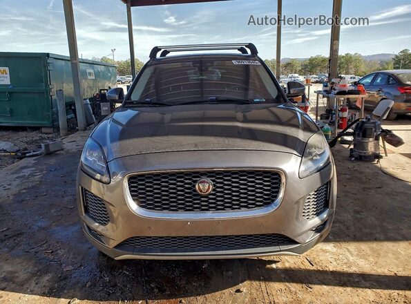 SADFJ2FX3J1Z09034 2018 JAGUAR E-PACE Gray უკანა ხედი