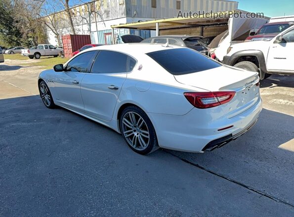 ZAM56RPS0H1236696 2017 MASERATI QUATTROPOR White Delantero derecho