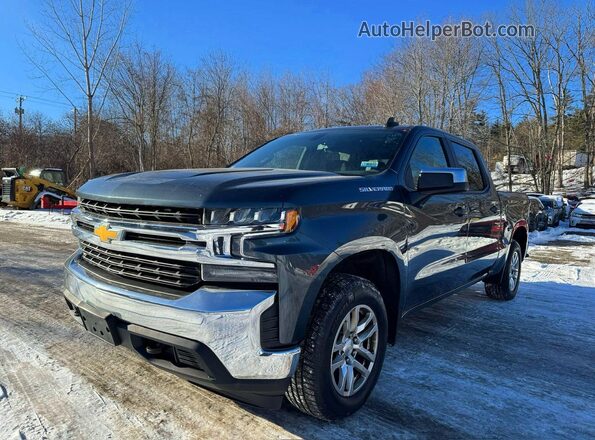 3GCUYDED8MG157015 2021 CHEVROLET SILVERADO Gray Задня права чверть