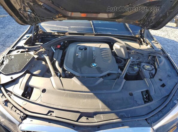 WBA7E2C52GG548096 2016 BMW 7 SERIES Black Engine compartment view