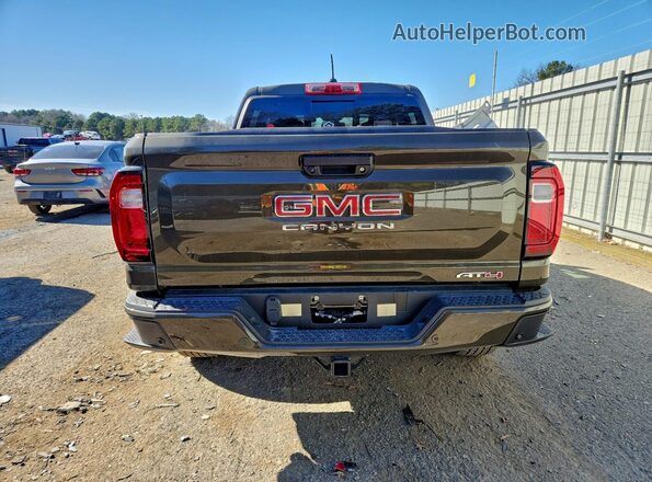 1GTP2DEK8S1162319 2025 GMC CANYON Brown Widok wnętrza z przodu