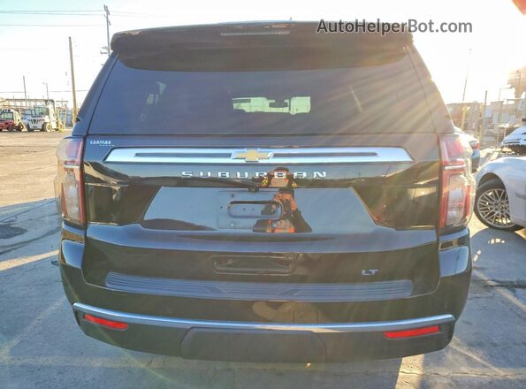 1GNSCCKD1MR143579 2021 CHEVROLET SUBURBAN Black Widok wnętrza z przodu