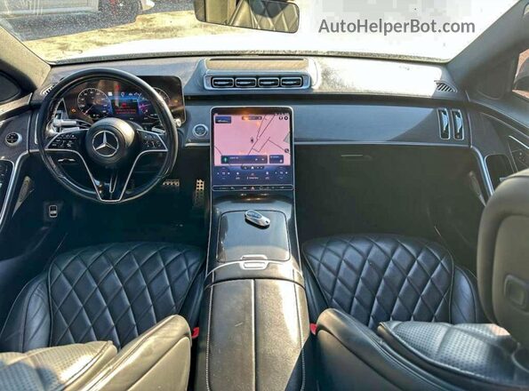 W1K6G7GB4NA122650 2022 MERCEDES-BENZ S Белый Вид задних сидений
