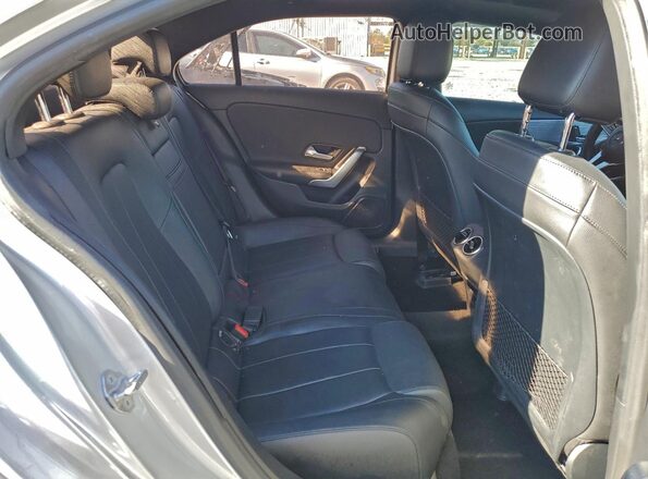 W1K3G4EB8MJ287443 2021 MERCEDES-BENZ A Silver Вид задньої частини салону
