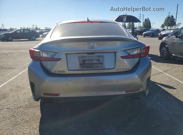 JTHHE5BC9H5016297 2017 LEXUS RC Silver Widok wnętrza z przodu
