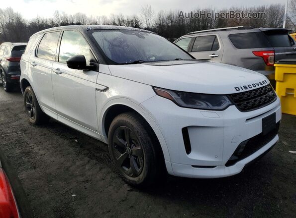 SALCT2FXXLH841763 2020 LAND ROVER DISCOVERY White Передня права чверть