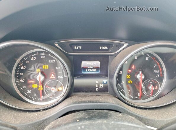 WDCTG4EB7JJ440247 2018 MERCEDES-BENZ GLA-CLASS White Հետևի նստատեղերի տեսք