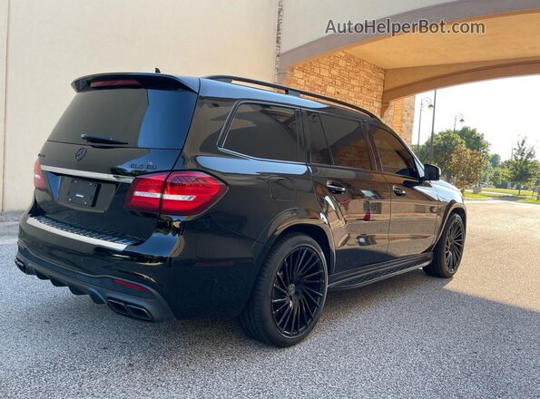 4JGDF7FE1KB235179 2019 MERCEDES-BENZ GLS-CLASS Black Widok z przodu