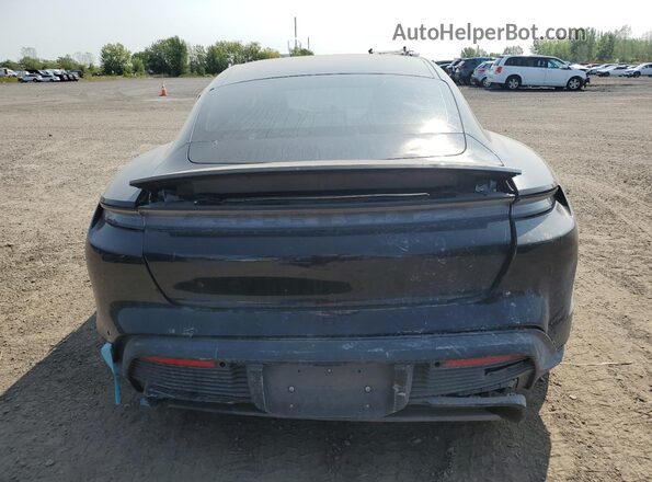 WP0AB2Y16PSA35960 2023 PORSCHE TAYCAN Blue Widok wnętrza z przodu