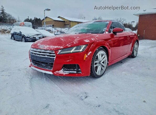 TRUT5CFV1G1025499 2016 AUDI TT Red Trasero derecho