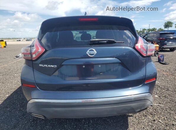 5N1AZ2MG2GN142629 2016 NISSAN MURANO Blue წინა სალონის ხედი