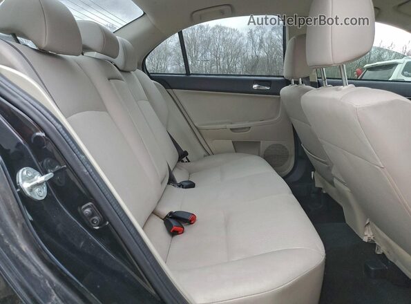 JA32U2FU1GU004627 2016 MITSUBISHI LANCER Black Vista de los asientos traseros
