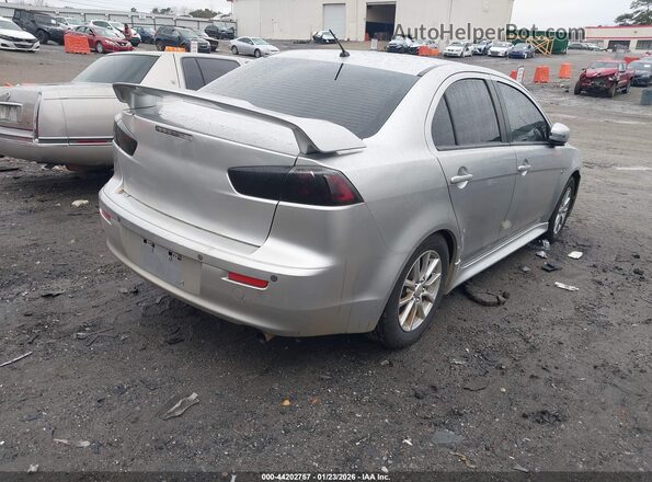 JA32U2FU8GU002129 2016 MITSUBISHI LANCER Silver Задня права чверть