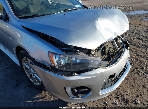 JA32U2FUXGU005629 2016 MITSUBISHI LANCER Silver წინა პანელის ხედი