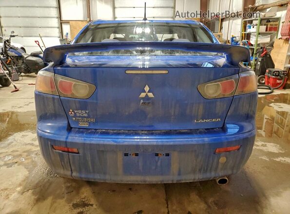 JA32V2FW7GU601800 2016 MITSUBISHI LANCER Blue Widok z tyłu