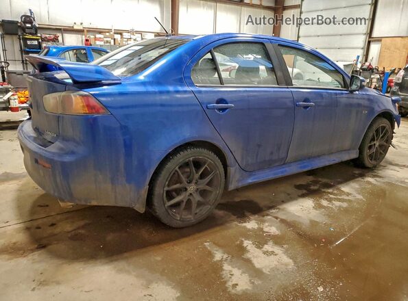 JA32V2FW7GU601800 2016 MITSUBISHI LANCER Blue Tył prawy