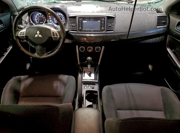 JA32V2FW7GU601800 2016 MITSUBISHI LANCER Blue Widok deski rozdzielczej