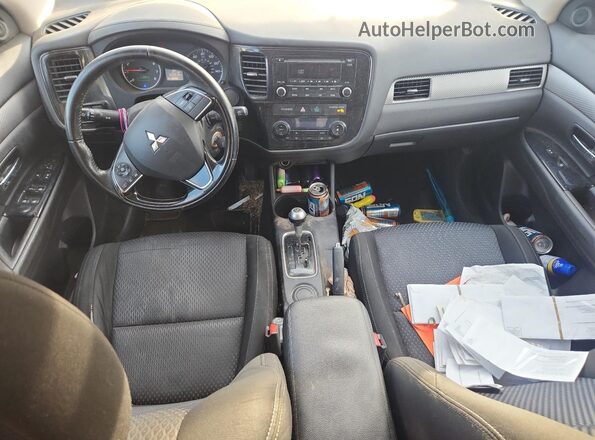 JA4AD2A35GZ010794 2016 MITSUBISHI OUTLANDER Silver Առջևի վահանակի տեսք