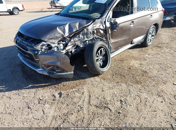 JA4AD2A39HZ018494 2017 MITSUBISHI OUTLANDER Gray Դիմացի տեսք