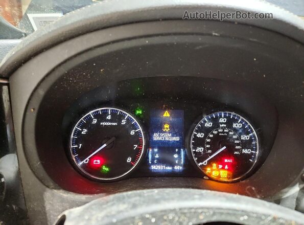 JA4AD3A36JZ019047 2018 MITSUBISHI OUTLANDER Blue Widok zestawu wskaźników