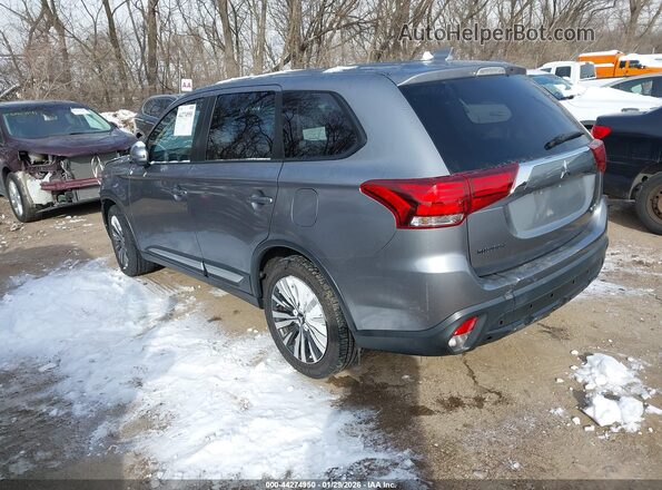 JA4AD3A38KZ030648 2019 MITSUBISHI OUTLANDER Silver Trasero izquierdo