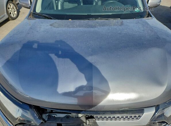 JA4AD3A3XKZ010224 2019 MITSUBISHI OUTLANDER Gray ძრავის განყოფილების ხედი