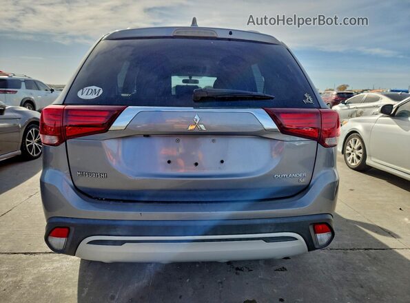 JA4AD3A3XKZ010224 2019 MITSUBISHI OUTLANDER Gray უკანა ხედი