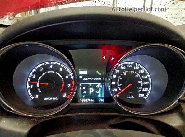 JA4AJ4AW4LU600409 2020 MITSUBISHI RVR Red Սարքավորումների վահանակի տեսք