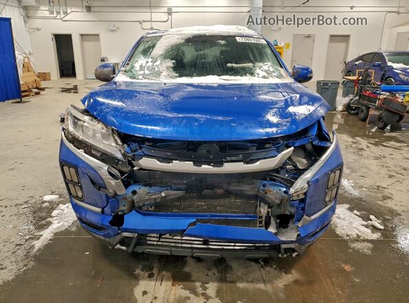 JA4AJ4AW7LU600260 2020 MITSUBISHI RVR Blue Вид спереду
