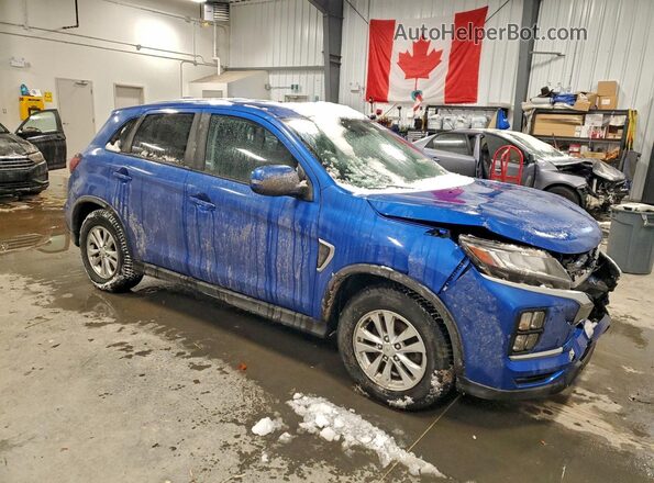 JA4AJ4AW7LU600260 2020 MITSUBISHI RVR Blue Передня права чверть