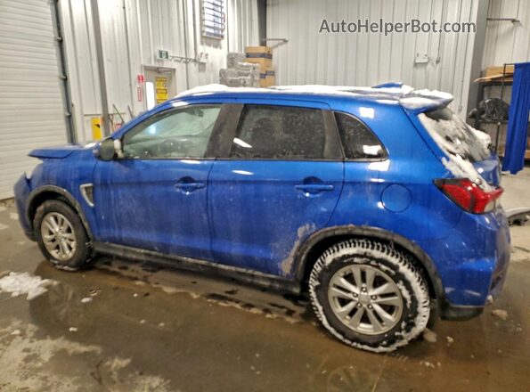 JA4AJ4AW7LU600260 2020 MITSUBISHI RVR Blue Задня ліва чверть