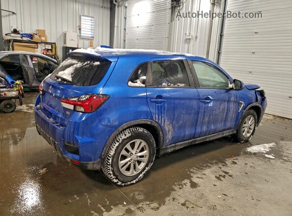 JA4AJ4AW7LU600260 2020 MITSUBISHI RVR Blue Задня права чверть