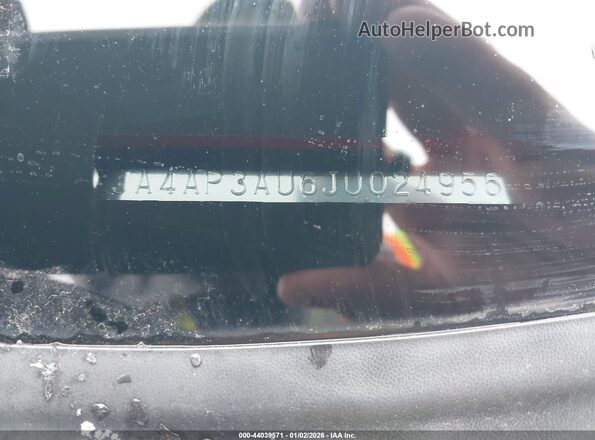 JA4AP3AU6JU024956 2018 MITSUBISHI OUTLANDER SPORT Красный 