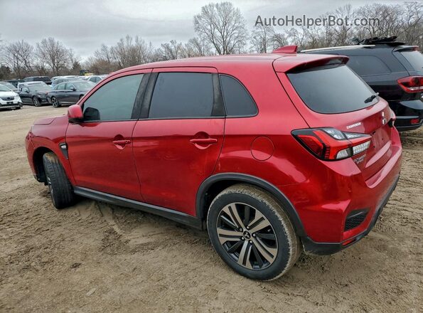 JA4AP3AU8LU027277 2020 MITSUBISHI OUTLANDER Maroon Задня права чверть