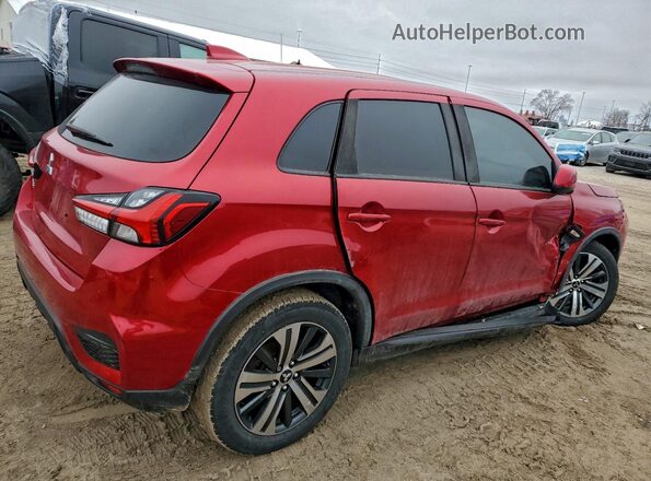 JA4AP3AU8LU027277 2020 MITSUBISHI OUTLANDER Maroon Передня права чверть