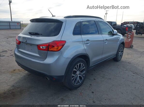 JA4AP4AW3GZ027297 2016 MITSUBISHI OUTLANDER SPORT Silver Trasero derecho
